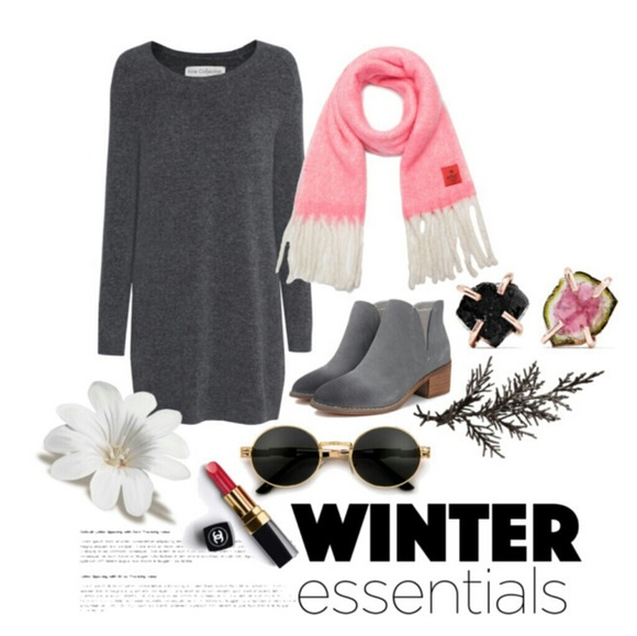 ❤HP New Anthropologie Scarf Pink Winter Scarf Erfurt Pink Scarf New - Picture 6 of 8